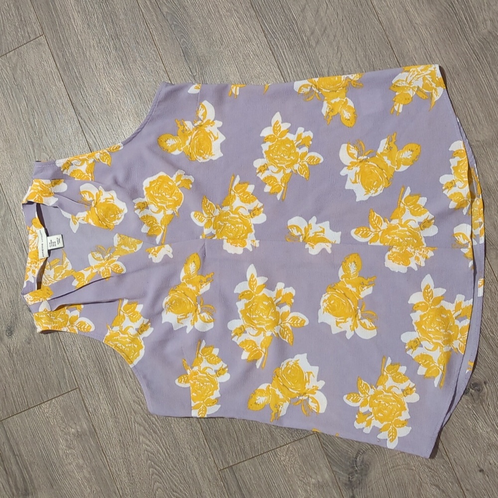 BOGO Adrienne Vittadini Floral Sleeveless Blouse Top